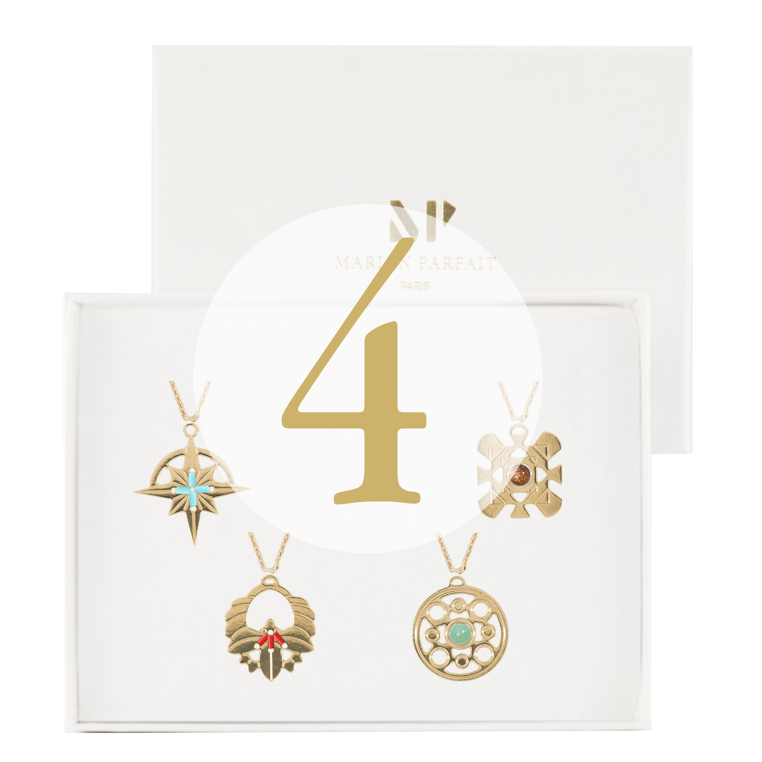 Coffret 4 petites reliques