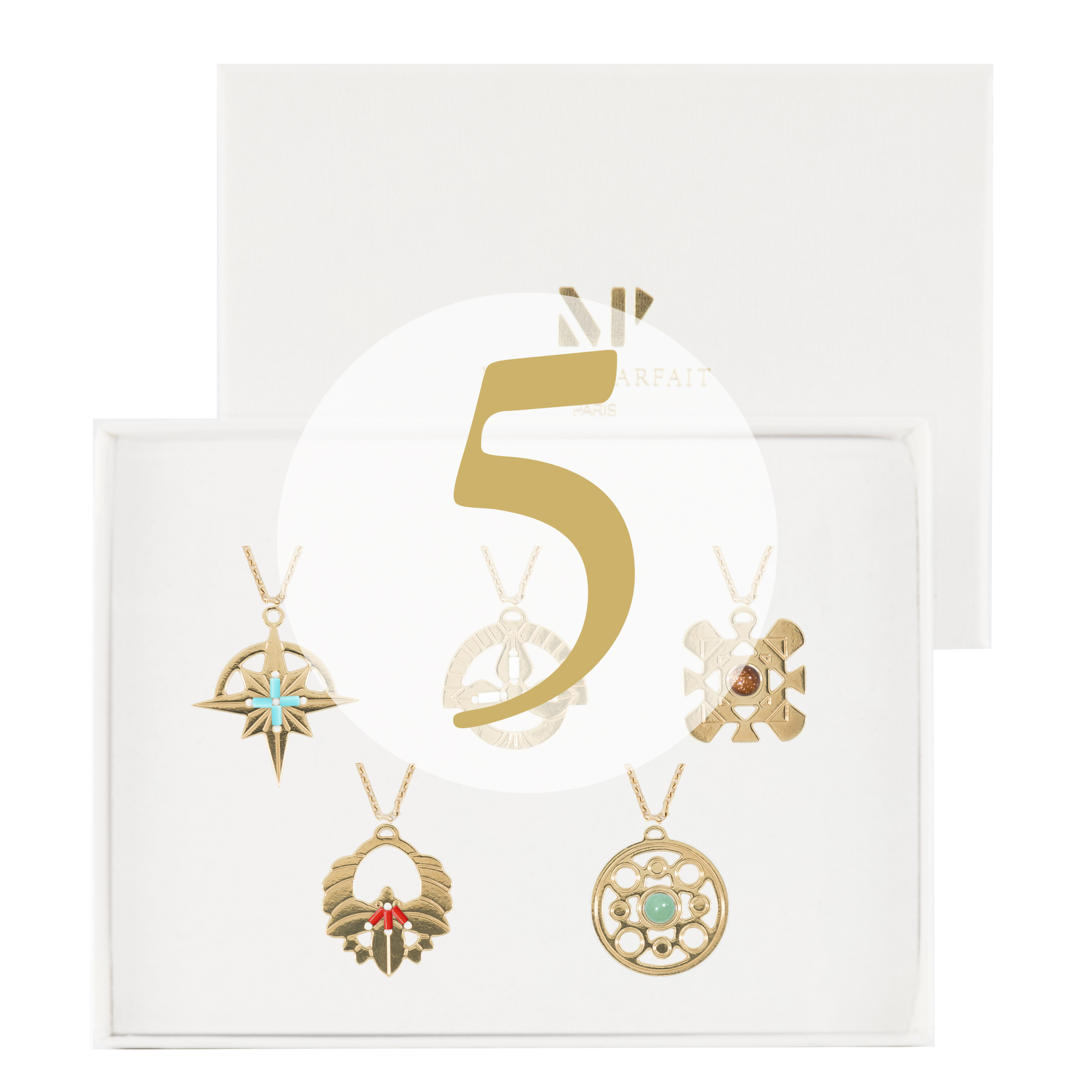 Coffret 5 petites reliques